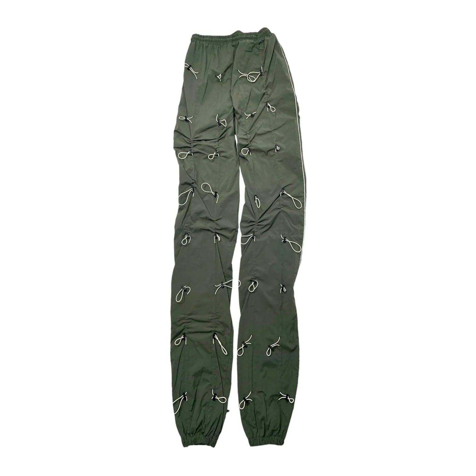 99Percentis Gobchang Track Pants Olive White Pre-Owned