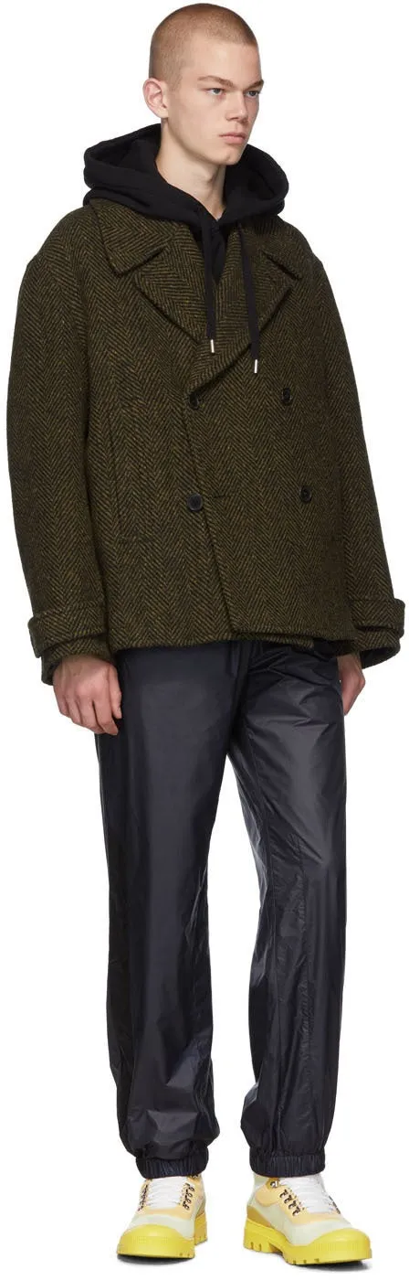 Acne Studios Navy Ripstop Track Pants