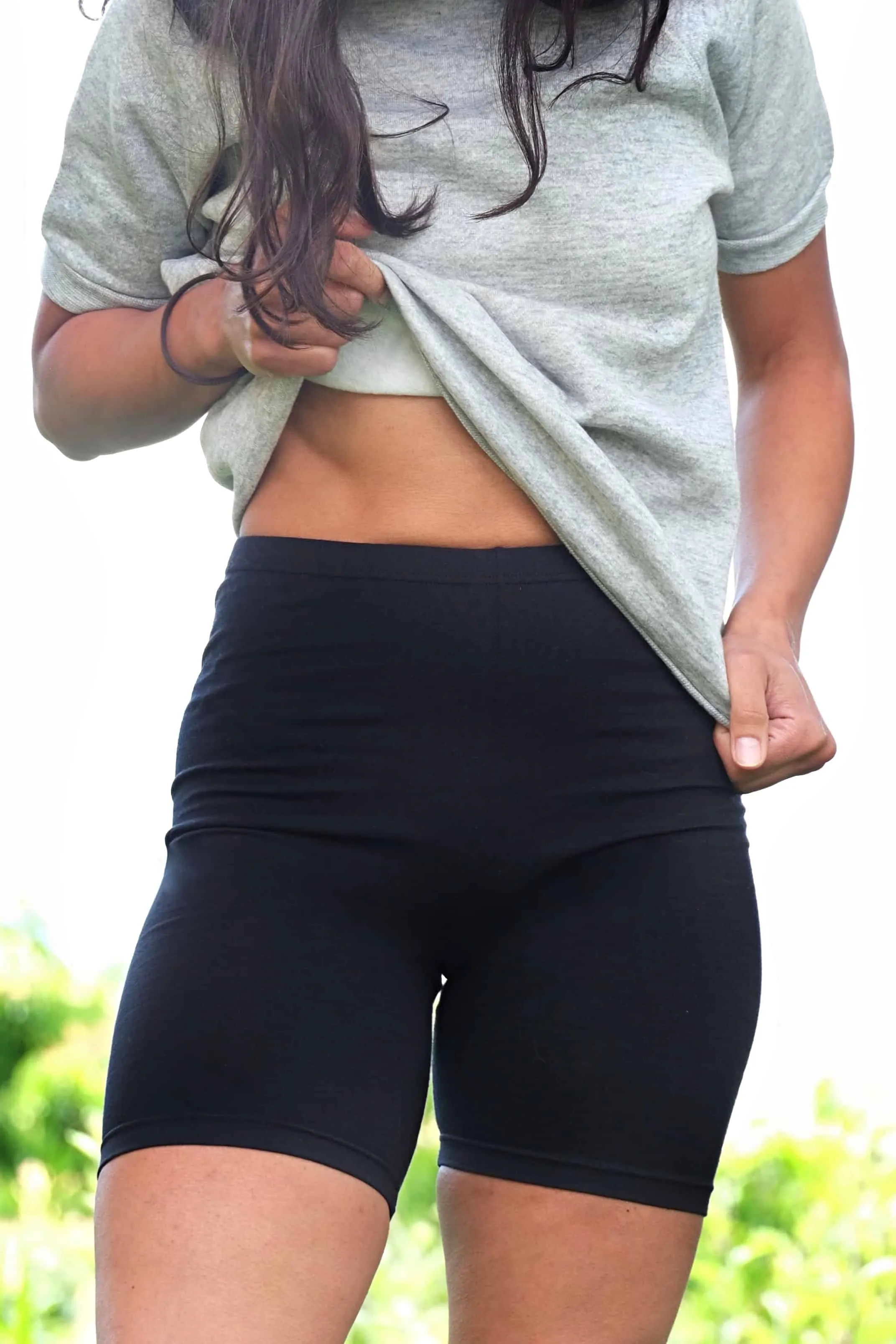 ANNIEL Cotton Biker Shorts