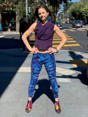 Barefoot Lazer Tiedye Leggings #5