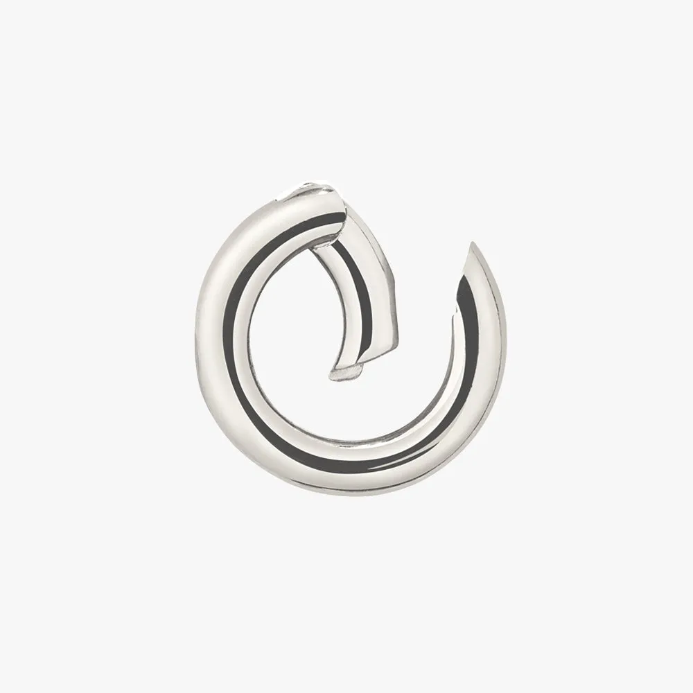 Boyfriend Paperclip Chain Necklace in Silver
