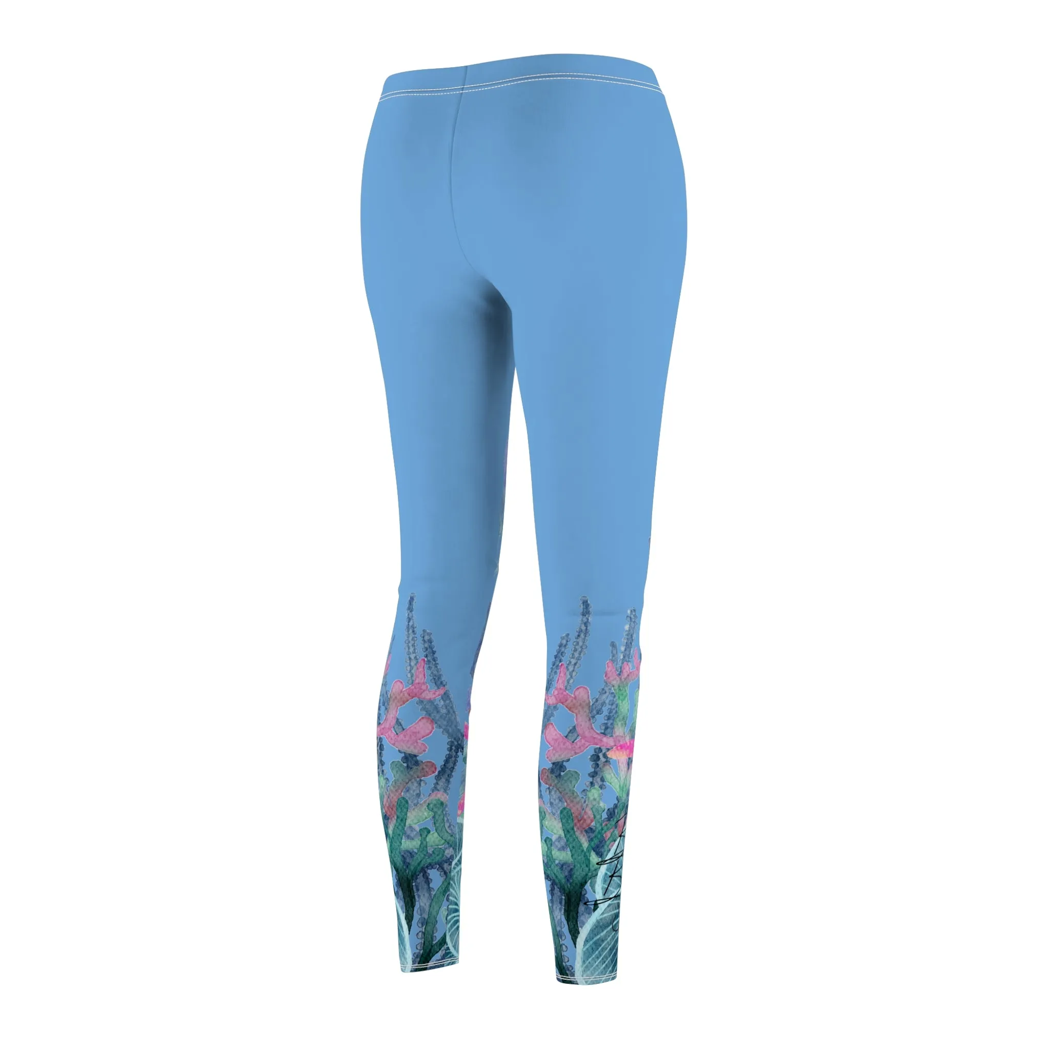 Coral Reef Casual Leggings