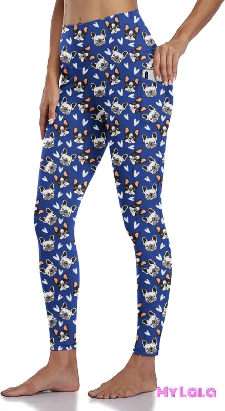 Curvy Pocketed Legging (Frenchie Frenchie)