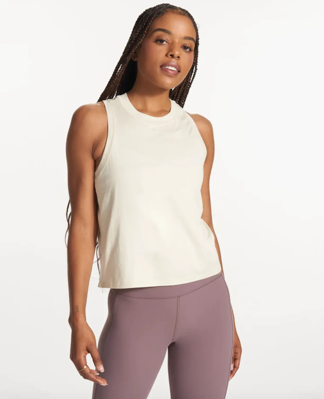 Energy Top - Bone Heather