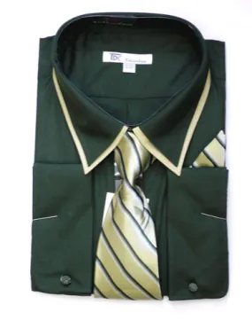 Fortino Landi SG14Green-G  Mens Shirt