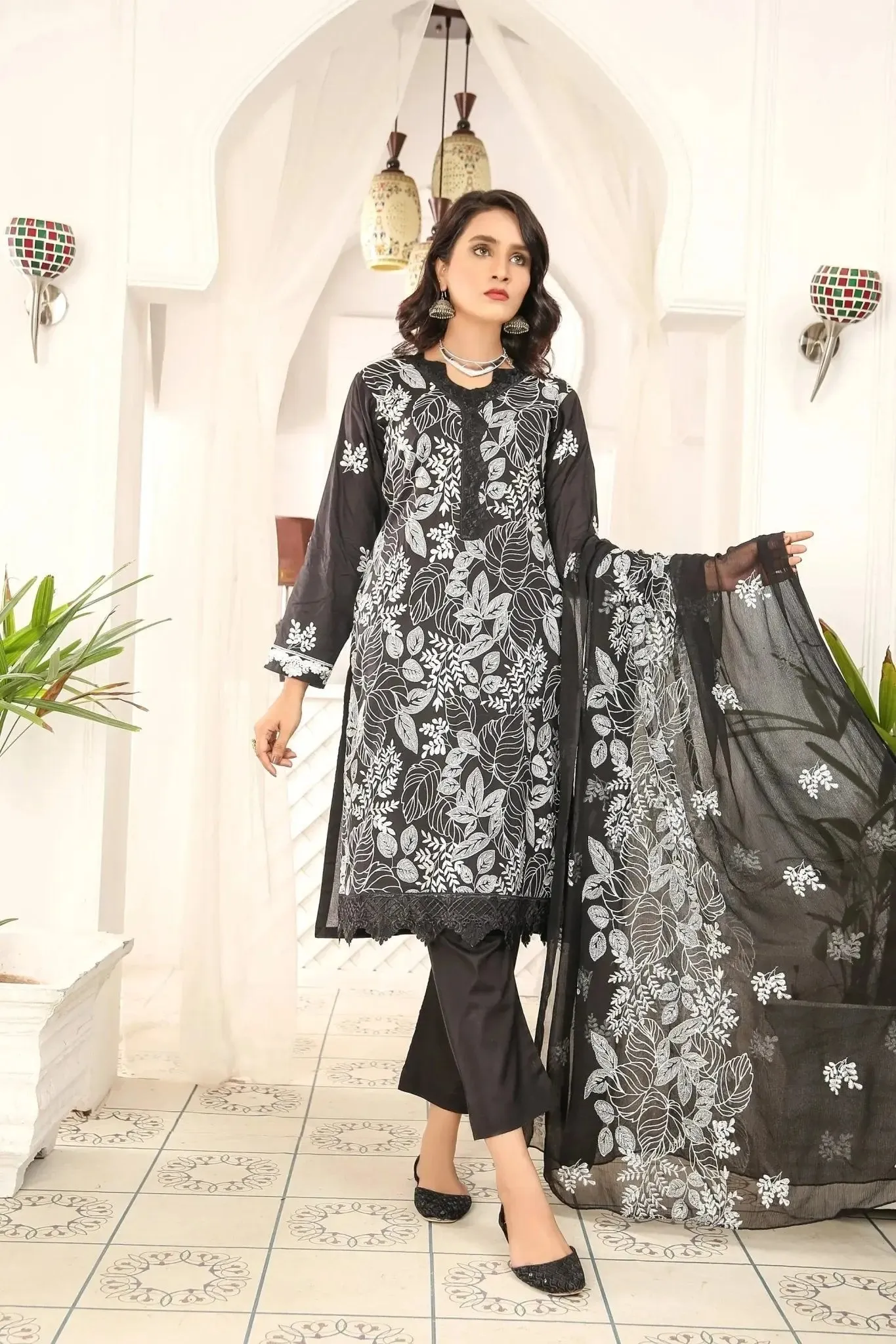 IshDeena Indian Dresses for Women Party Wear Pakistani Salwar Kameez Suit Ready to Wear