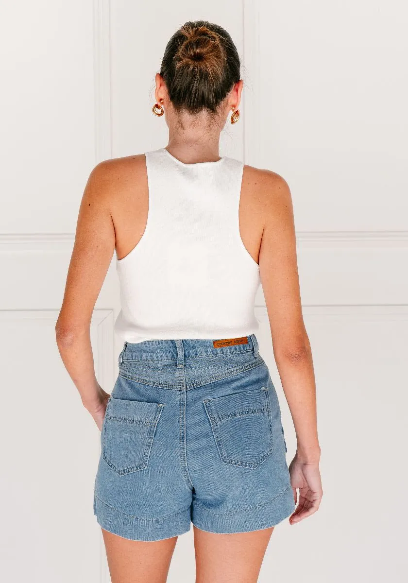 Lara Denim Shorts