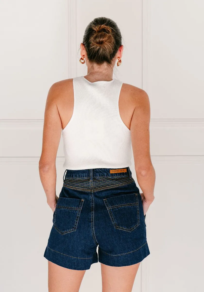 Lara Denim Shorts