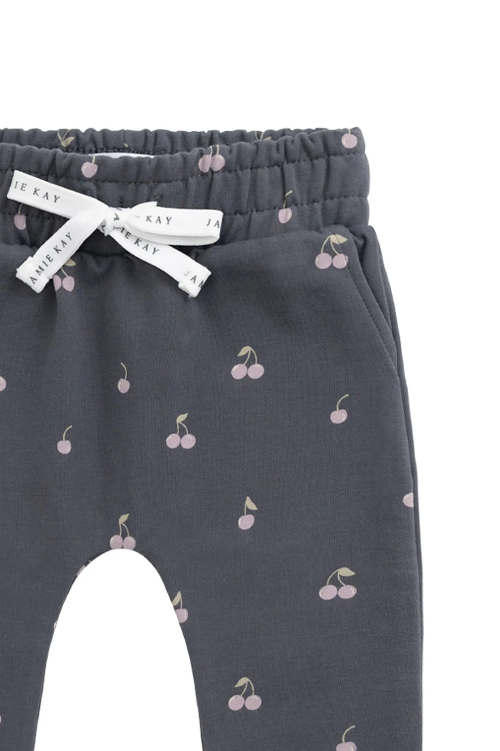 Organic Cotton Morgan Track Pant - Cherry Love Lava