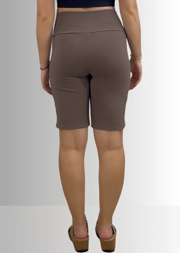 Perfect Fit Hybrid Cotton Shorts Light Denim
