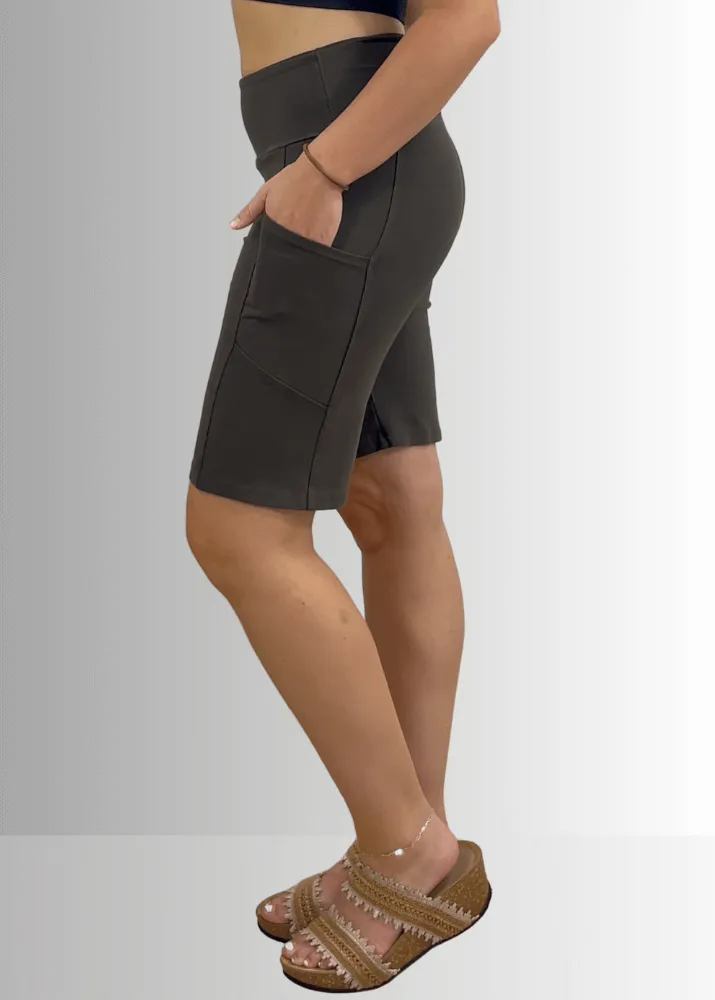 Perfect Fit Hybrid Cotton Shorts Light Denim