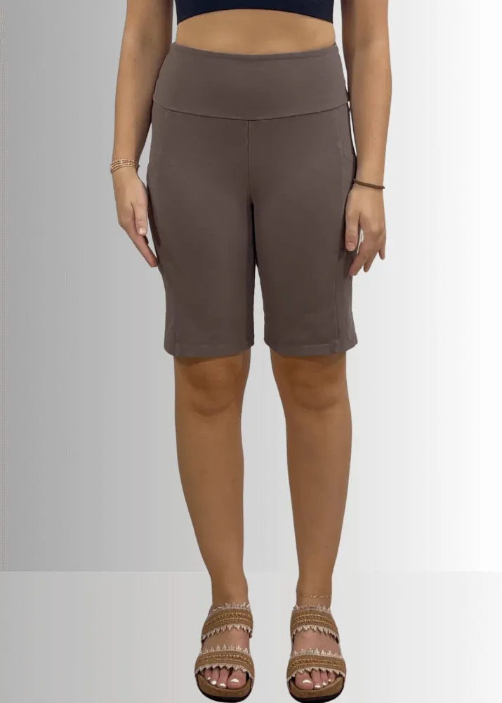 Perfect Fit Hybrid Cotton Shorts Light Denim