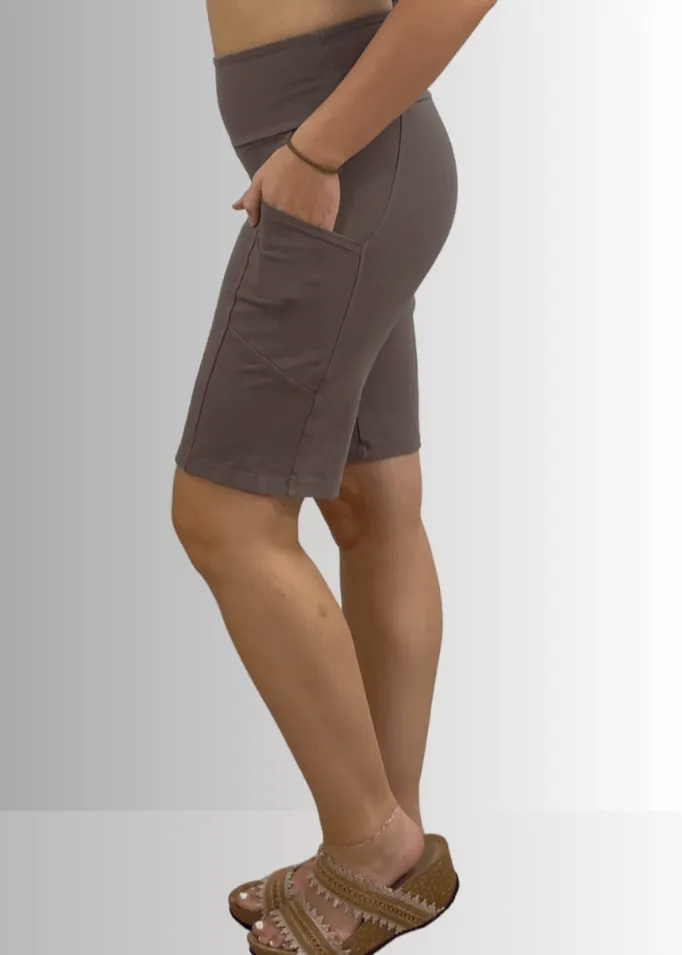Perfect Fit Hybrid Cotton Shorts Light Denim