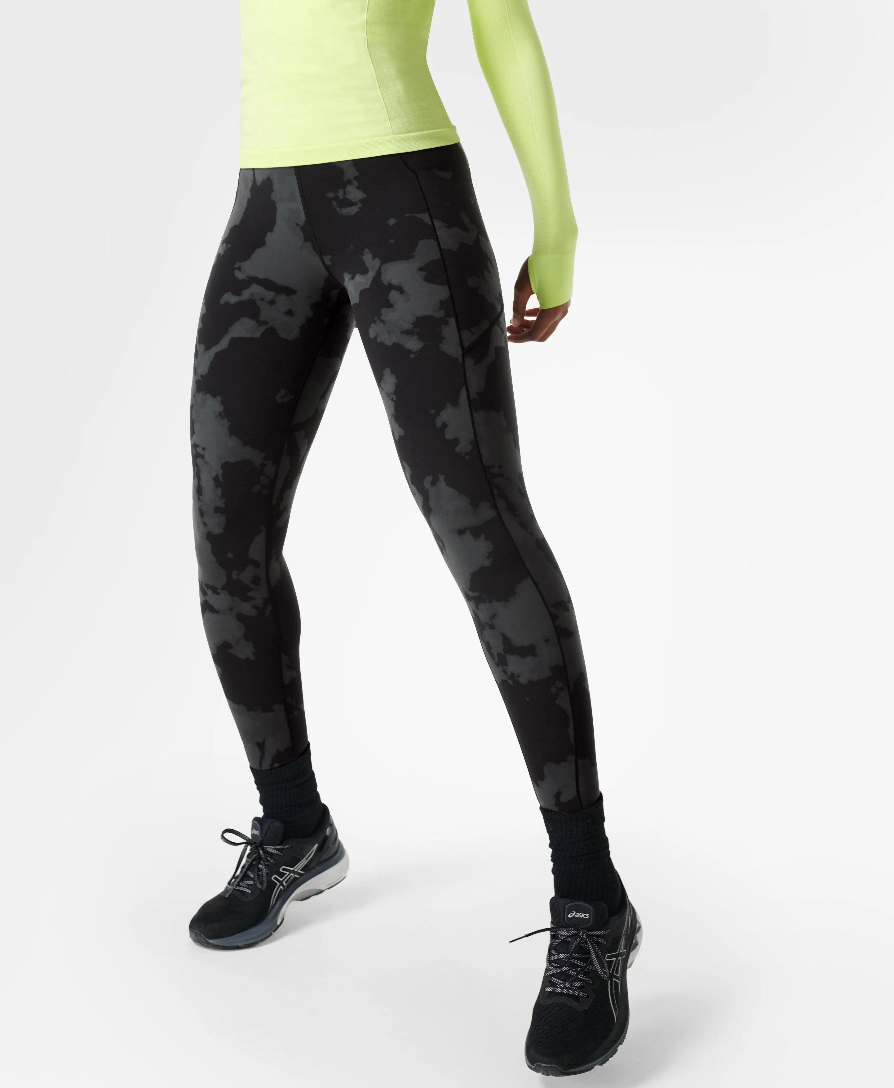 Power Ultrasculpt High Waist W Sb6438a Black-Fade-Print