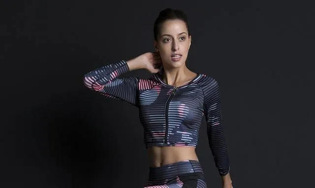 Print Fitness Suit Yoga Leggings