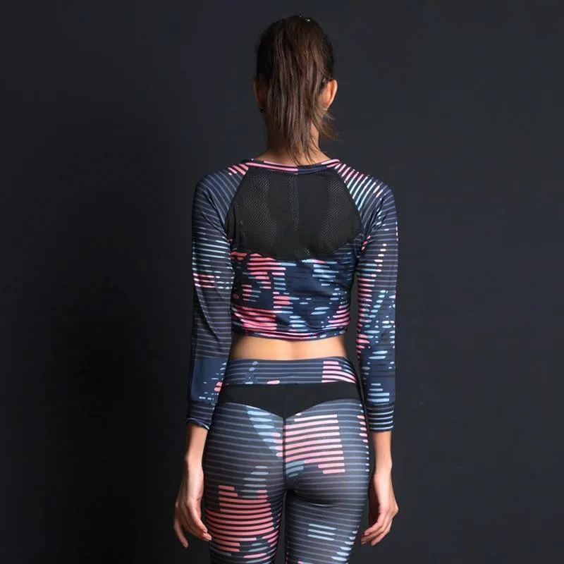 Print Fitness Suit Yoga Leggings