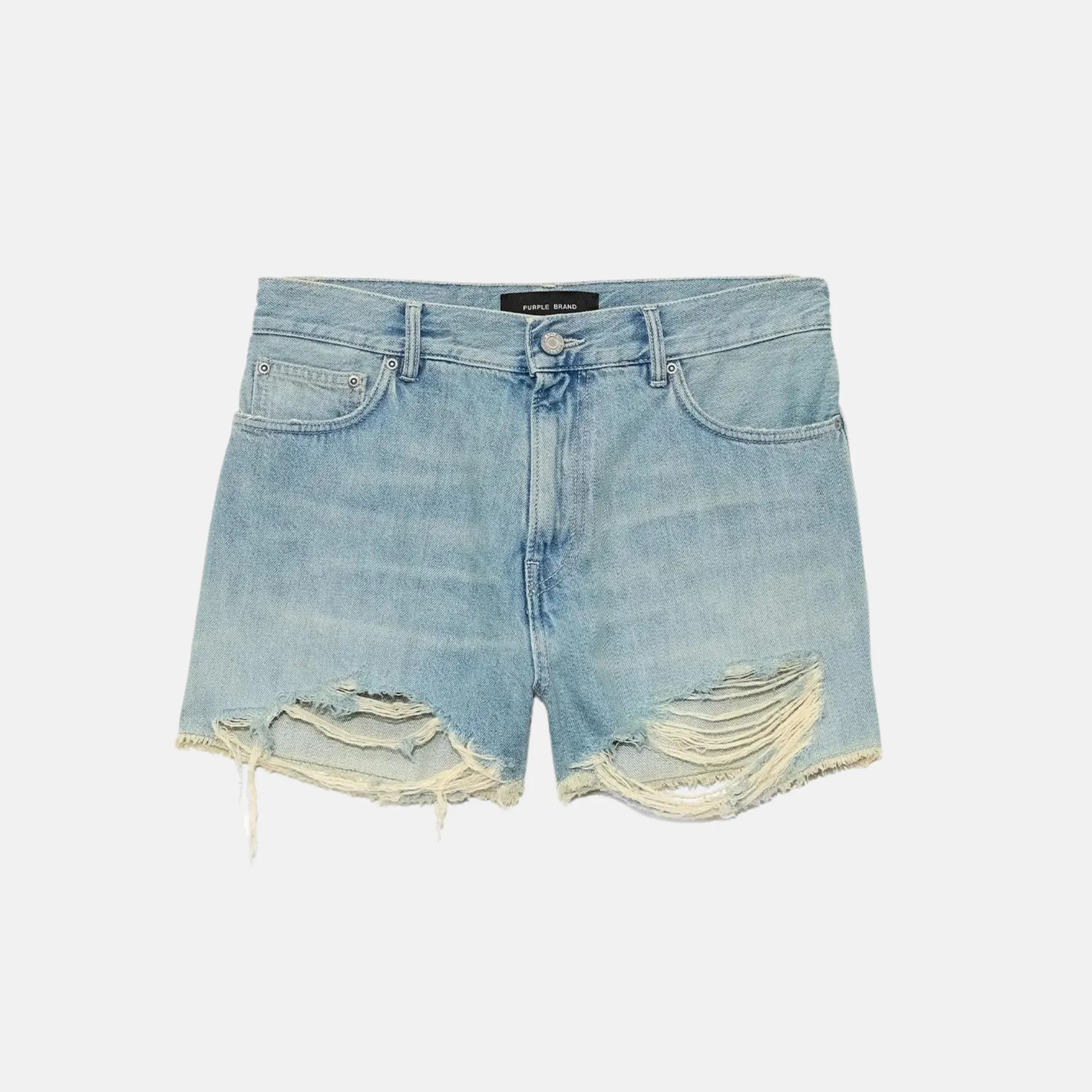 Purple Brand Women's Cut Off Bleach Shorts