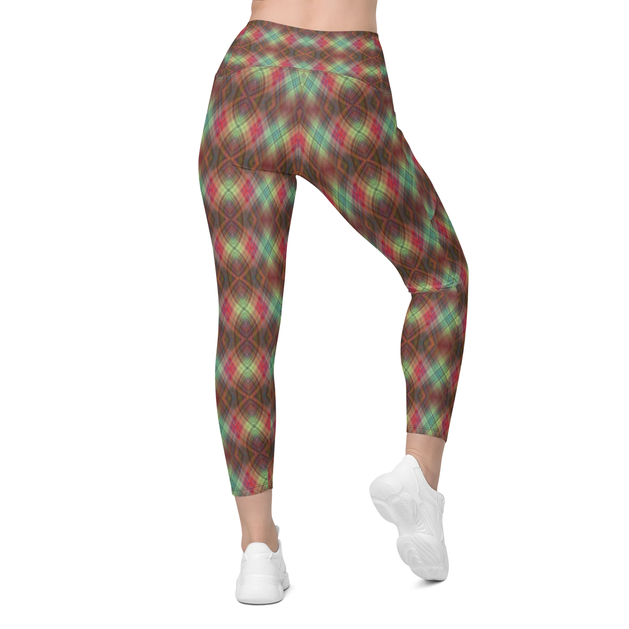 Recursia Argyle Rewired Leggings With Pockets