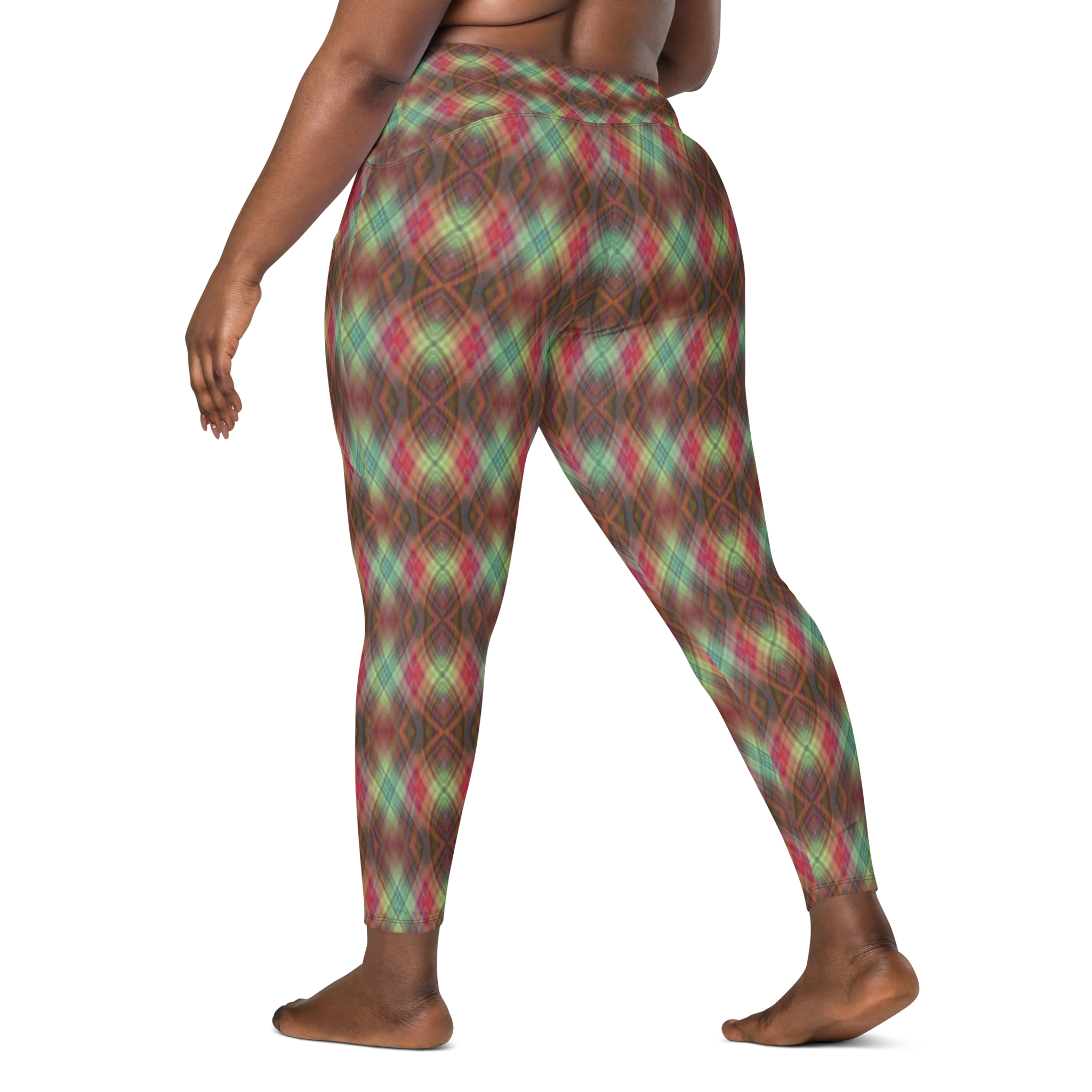 Recursia Argyle Rewired Leggings With Pockets