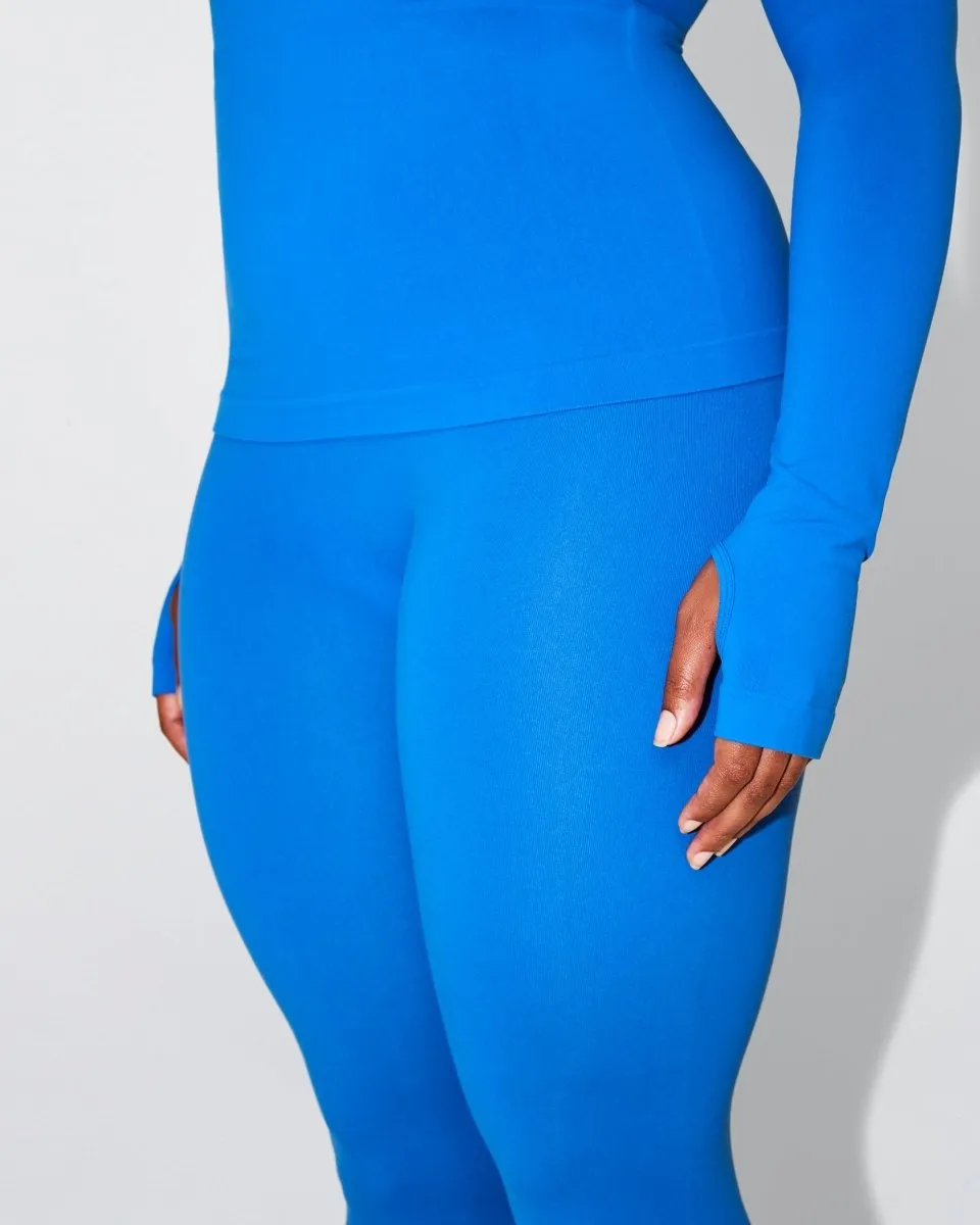 Seamless Legging | Cobalt Blue