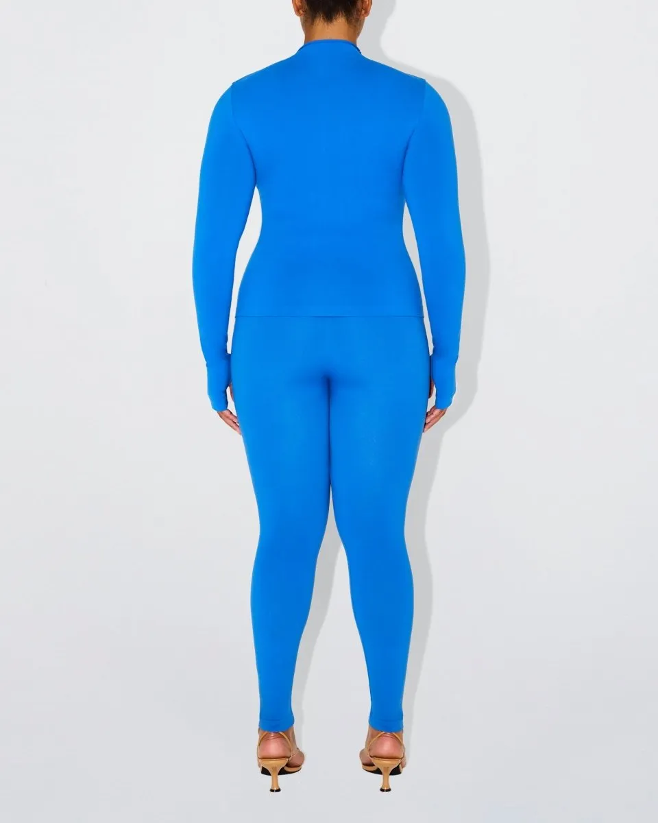 Seamless Legging | Cobalt Blue