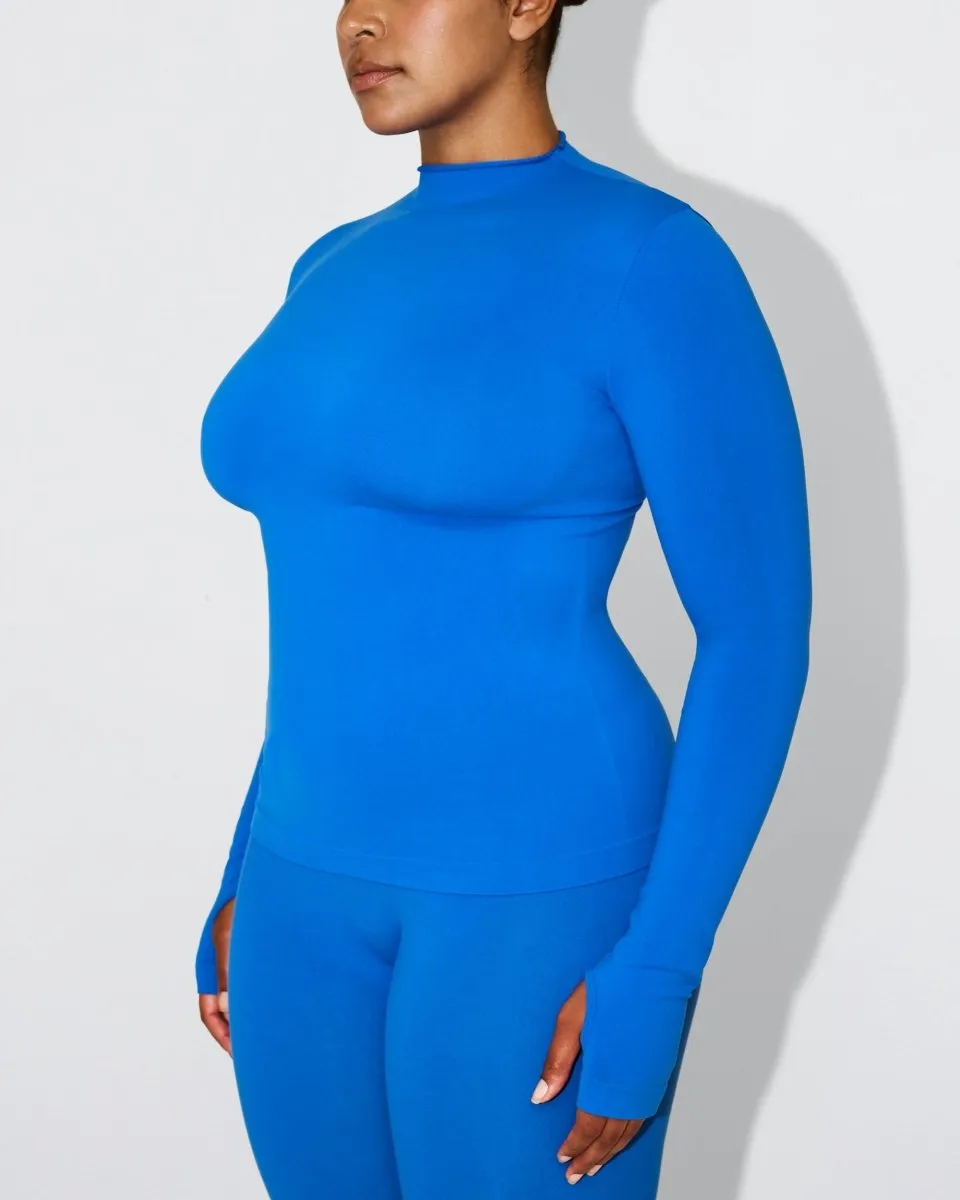 Seamless Legging | Cobalt Blue