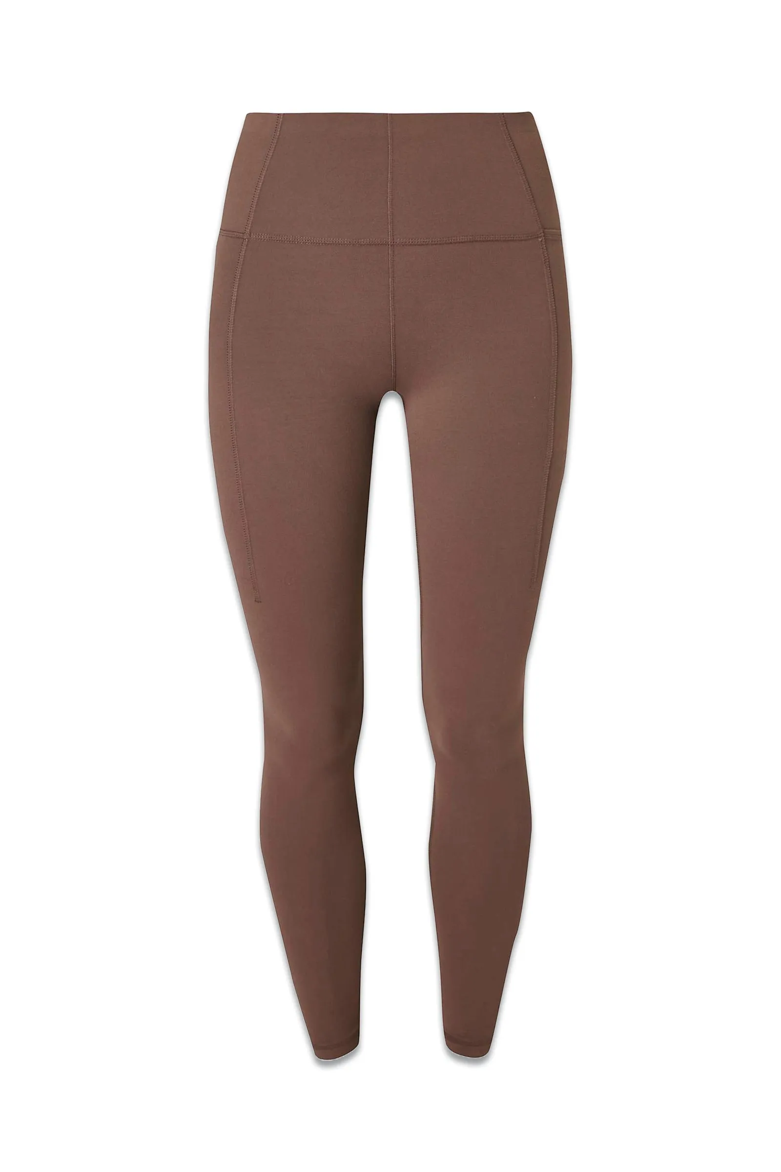 Super Soft Yoga Leggings, Walnut Brown