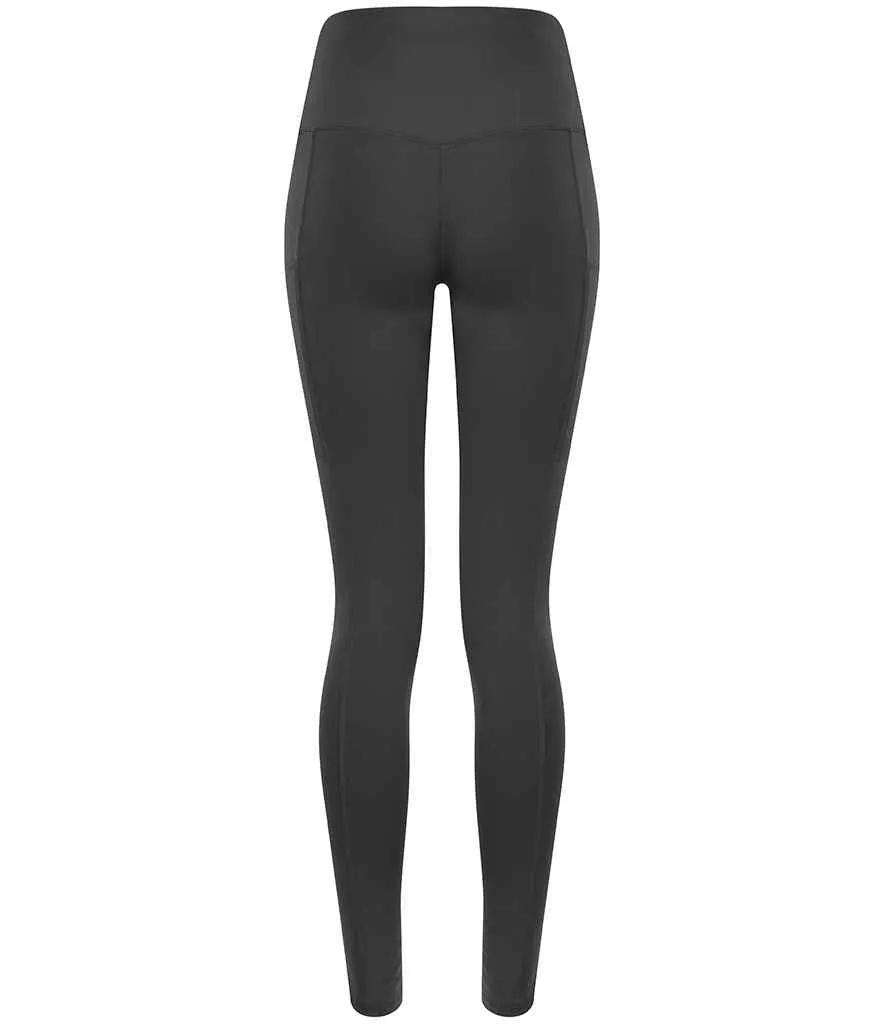 Tombo Ladies Core Pocket Leggings | Charcoal