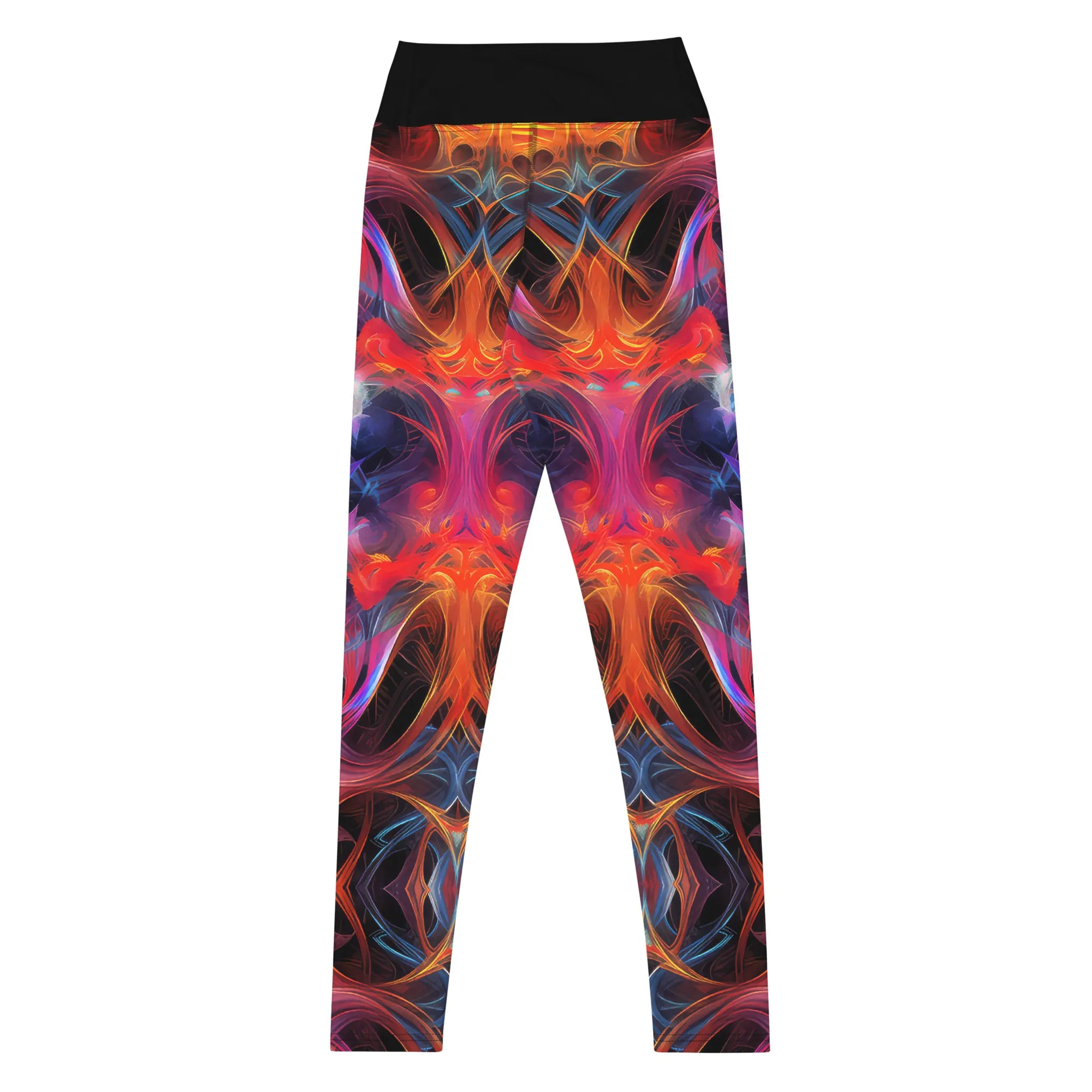 Yoga Leggings Dancing Colors